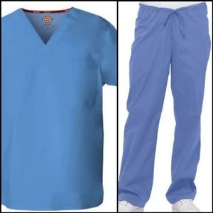 Scrub pants and scrub shirt